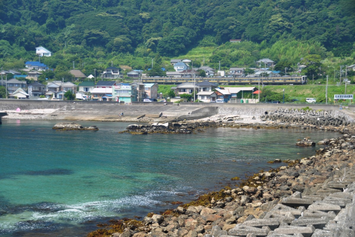 撮影・内房線・江見－太海