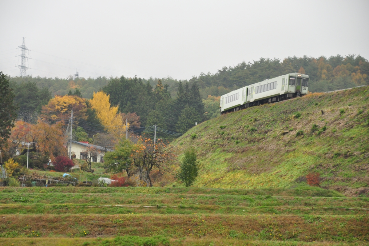 撮影・紅葉・小海線・小淵沢－甲斐小泉
