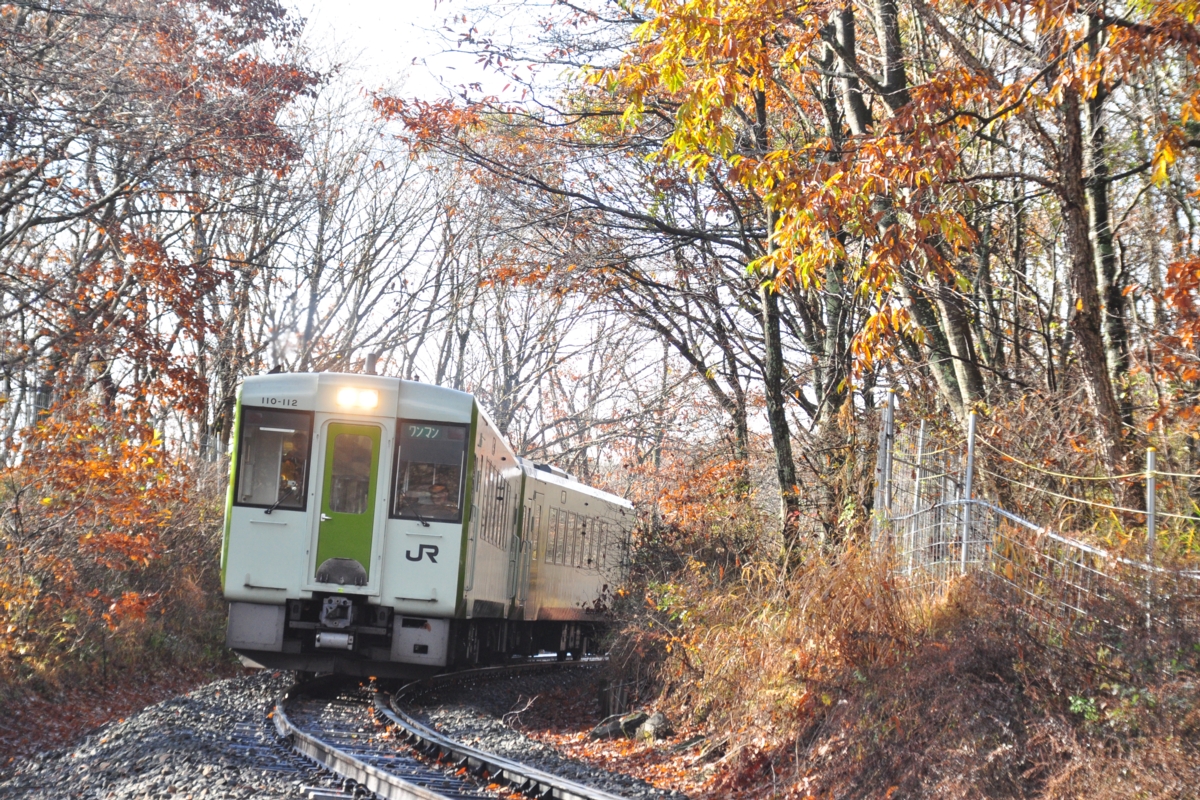 撮影・紅葉・小海線・清里－野辺山