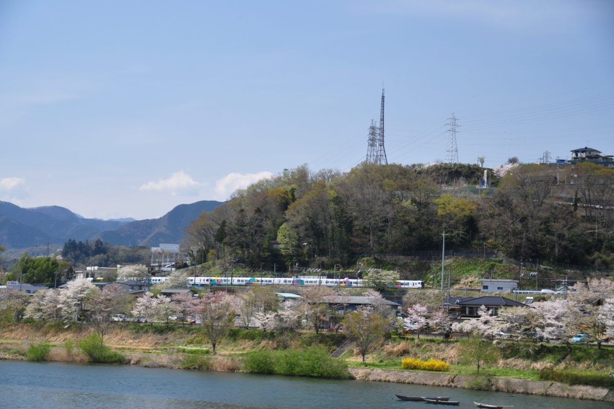 撮影・桜・中央本線・上野原