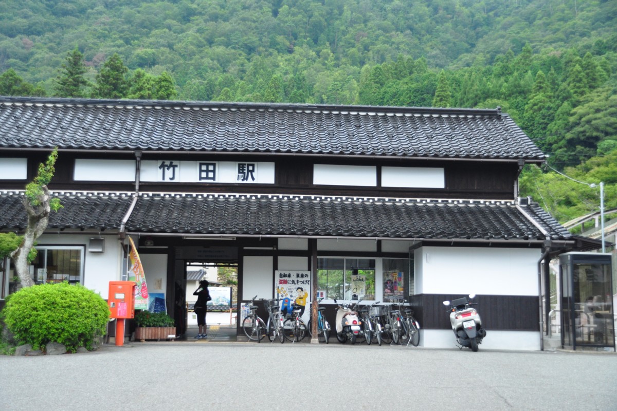 撮影・播但線・竹田