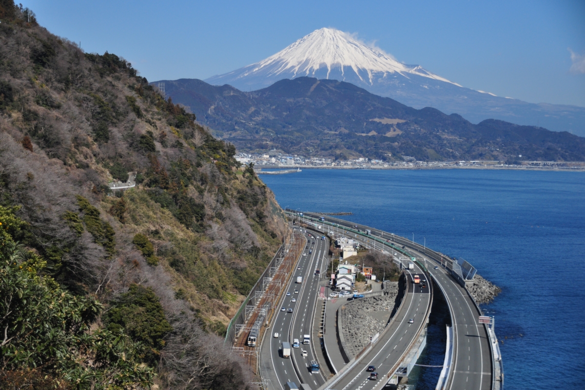 撮影・東海道本線・由比－興津