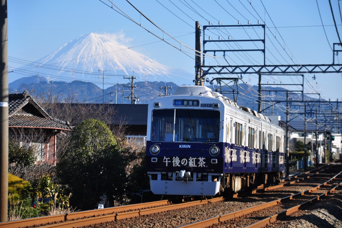 撮影・富士山・静岡鉄道・御門台