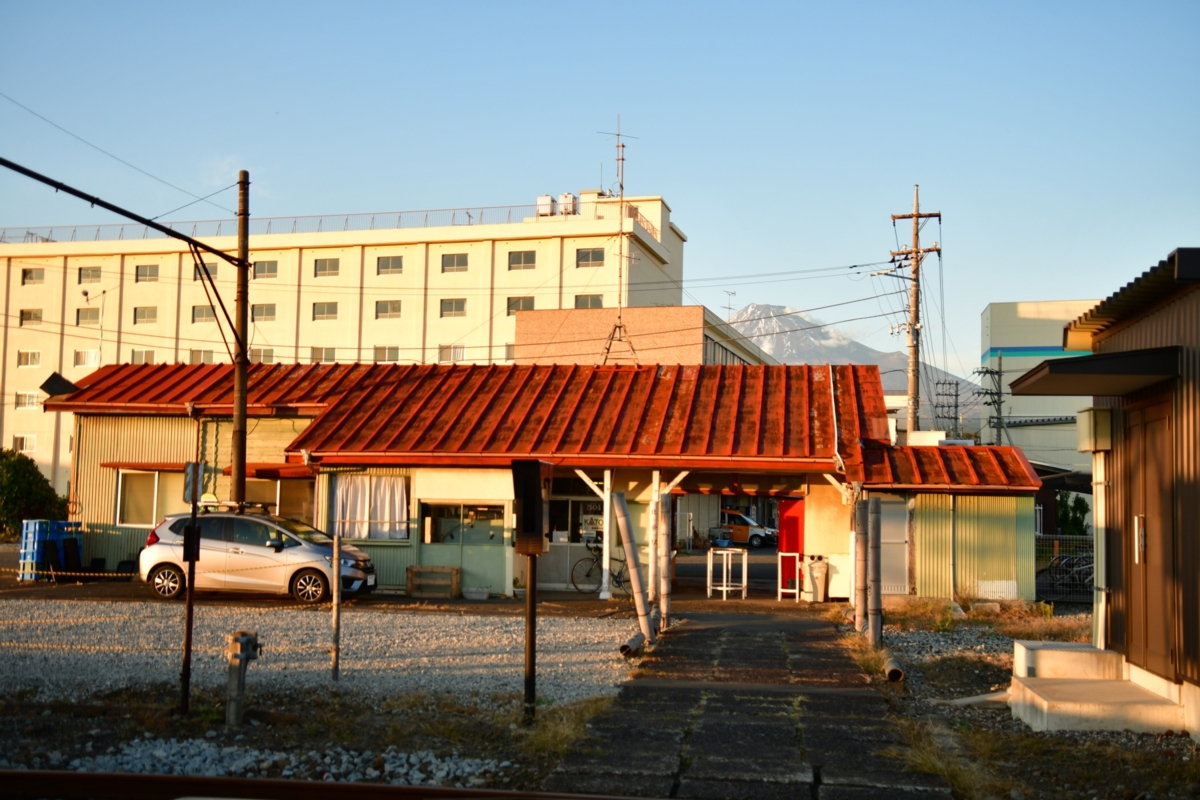 撮影・夜景・岳南電車・比奈