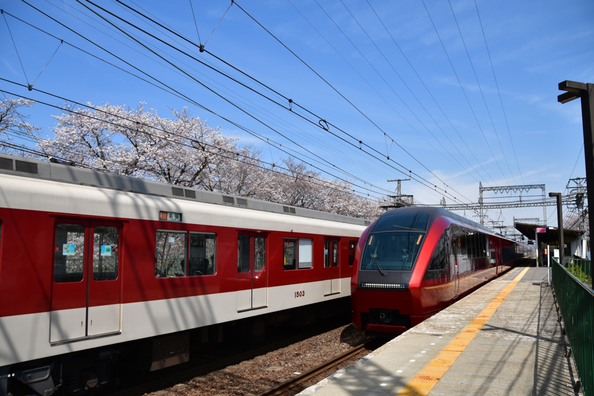 撮影・桜・近鉄大阪線・赤目口