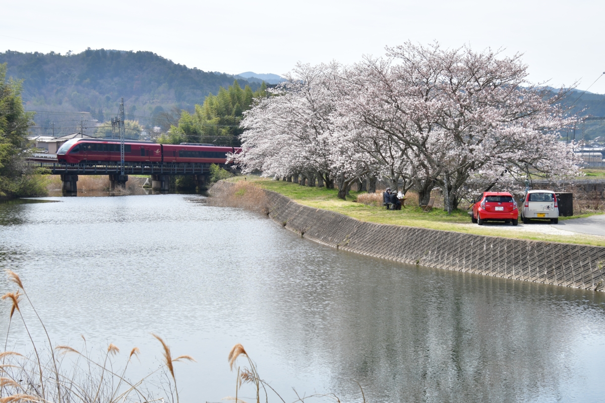 撮影・桜・近鉄大阪線・赤目口