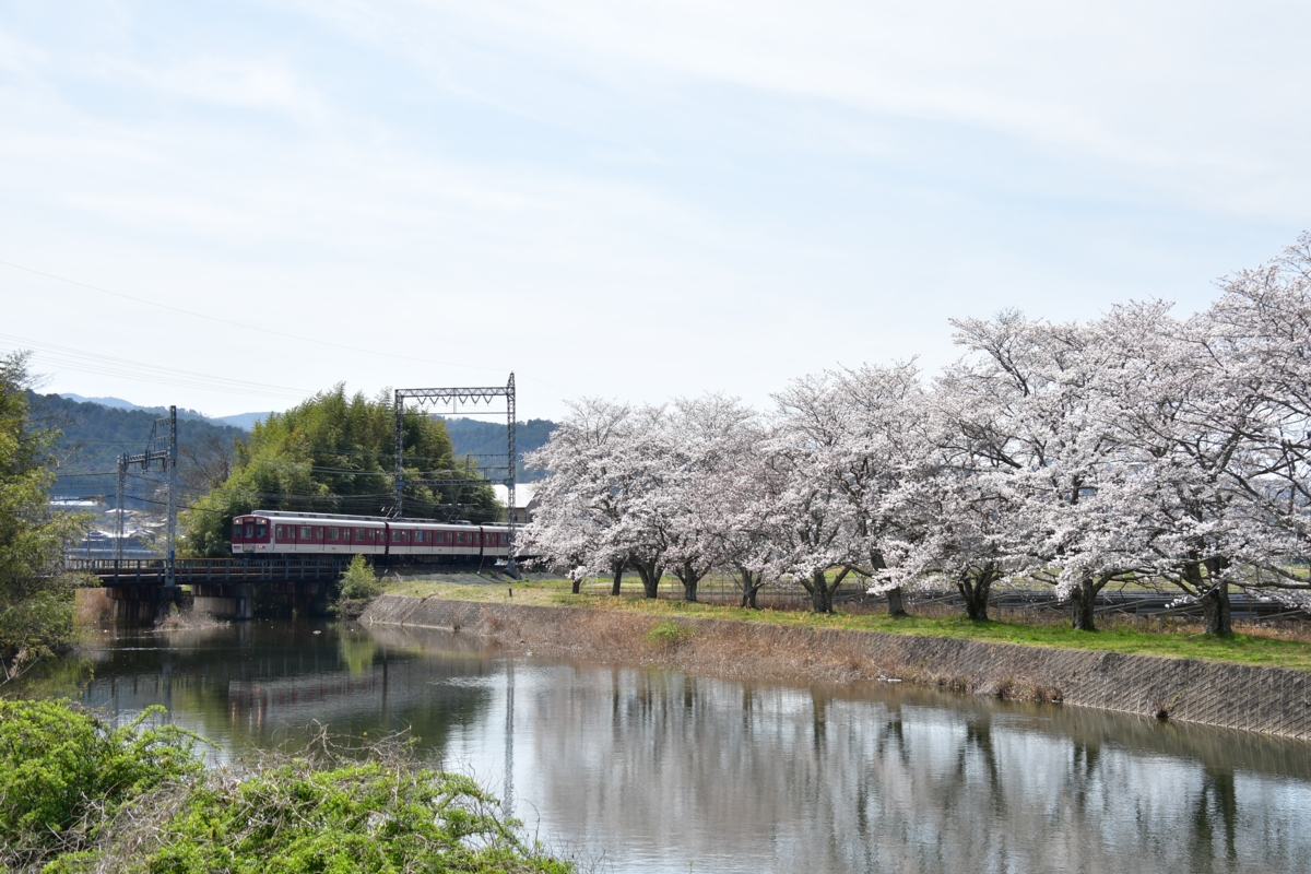 撮影・桜・近鉄大阪線・赤目口