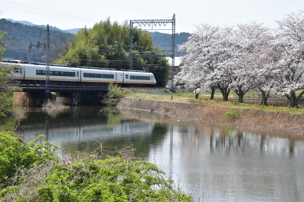 撮影・桜・近鉄大阪線・赤目口