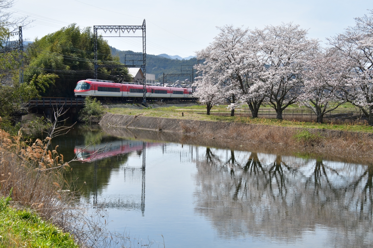 撮影・桜・近鉄大阪線・赤目口