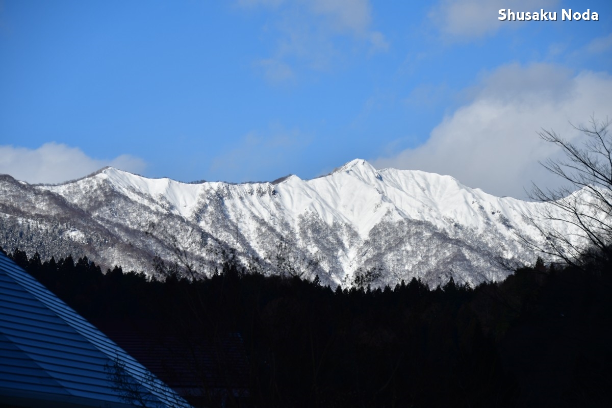 鉄道写真・冬・雪景色・撮影地：長良川鉄道・白山長滝