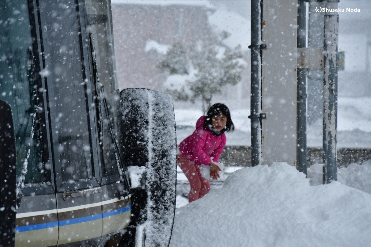 鉄道写真・雪景色・撮影地：米原駅