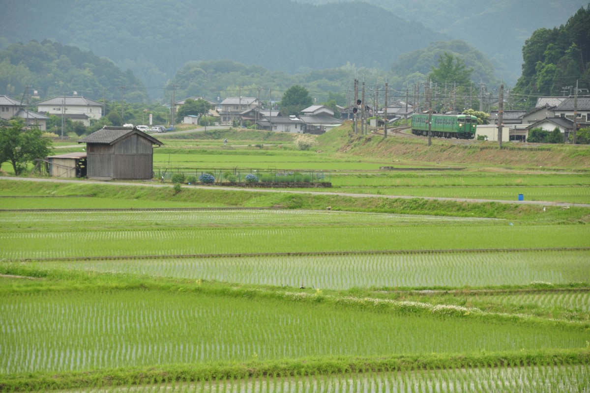 撮影・山陰本線・八鹿－江原