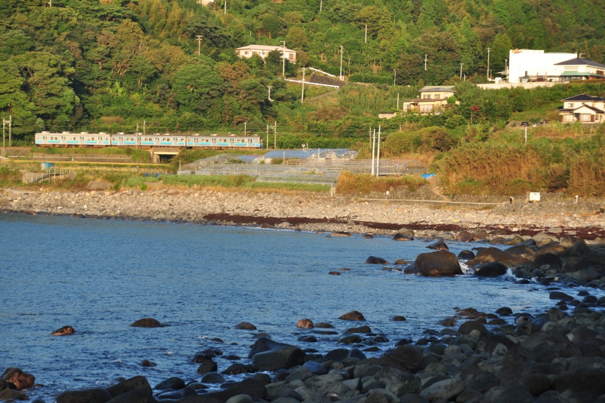 撮影・伊豆急行・伊豆稲取－今井浜海岸