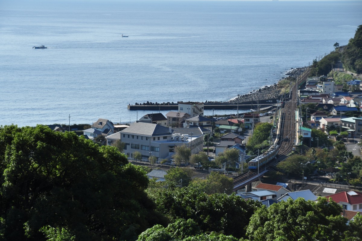 撮影・伊豆急行・片瀬白田