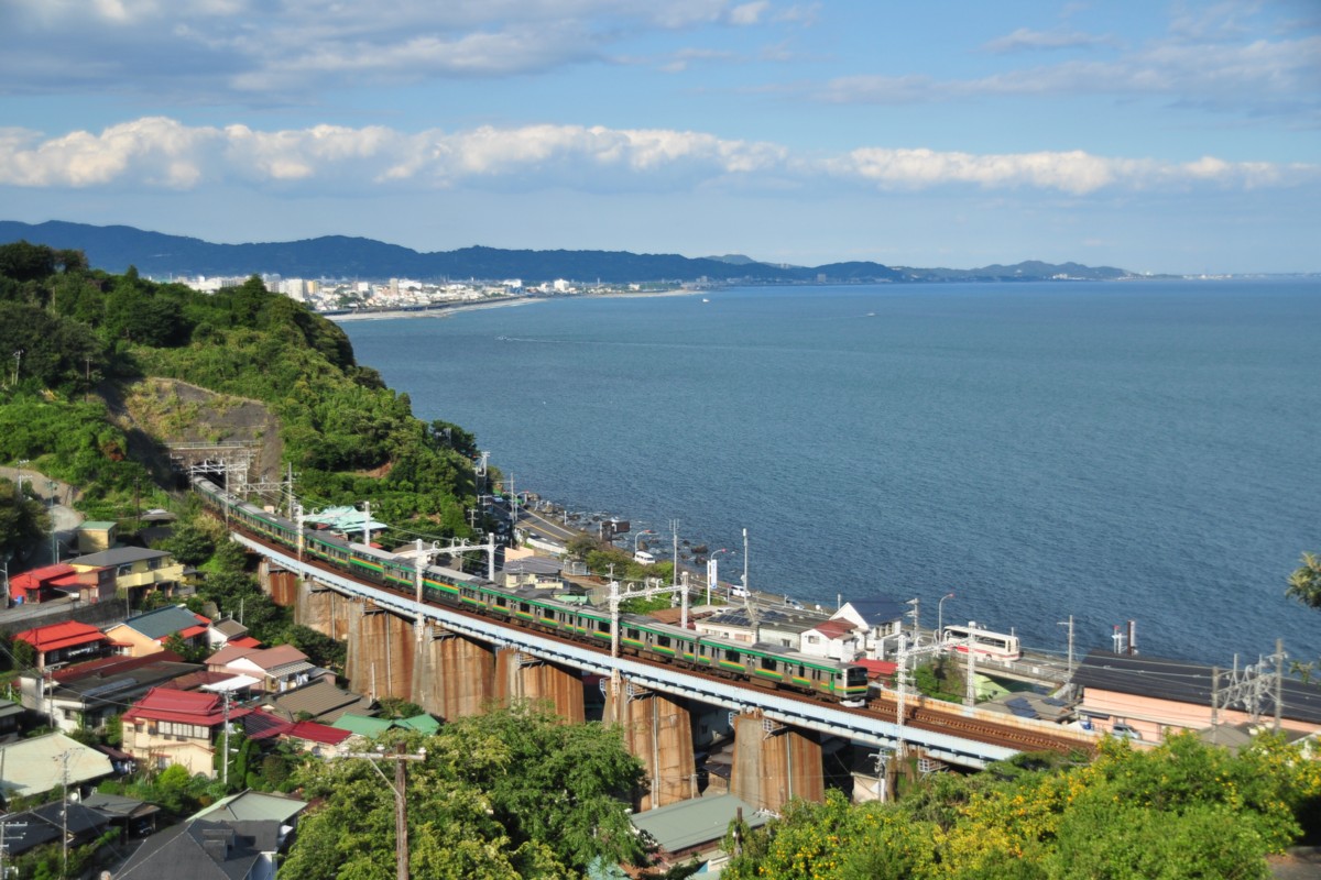 撮影・東海道本線・早川－根府川