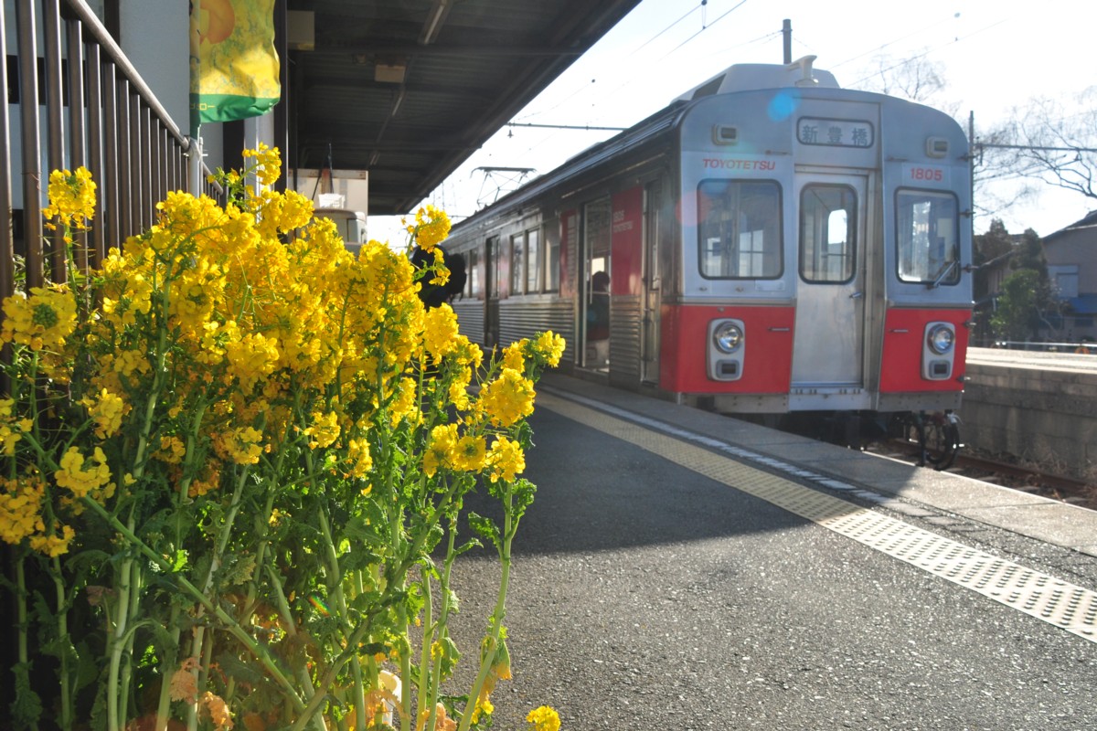 撮影・豊橋鉄道渥美線・三河田原