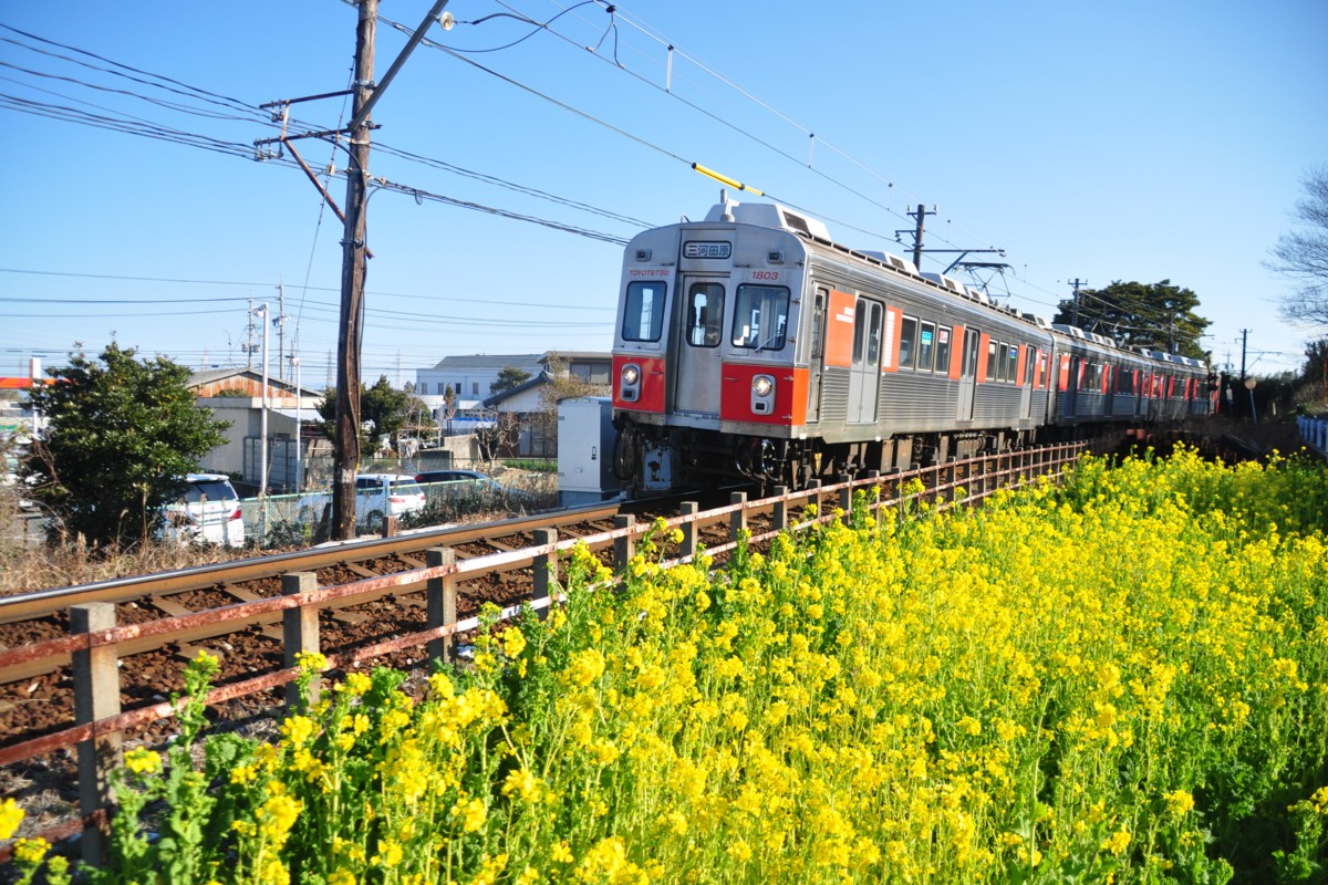撮影・豊橋鉄道渥美線・豊島－神戸