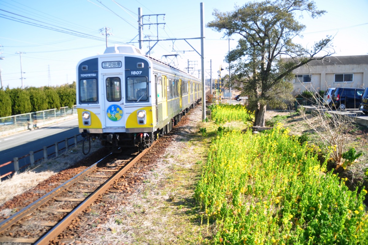 撮影・豊橋鉄道渥美線・やぐま台