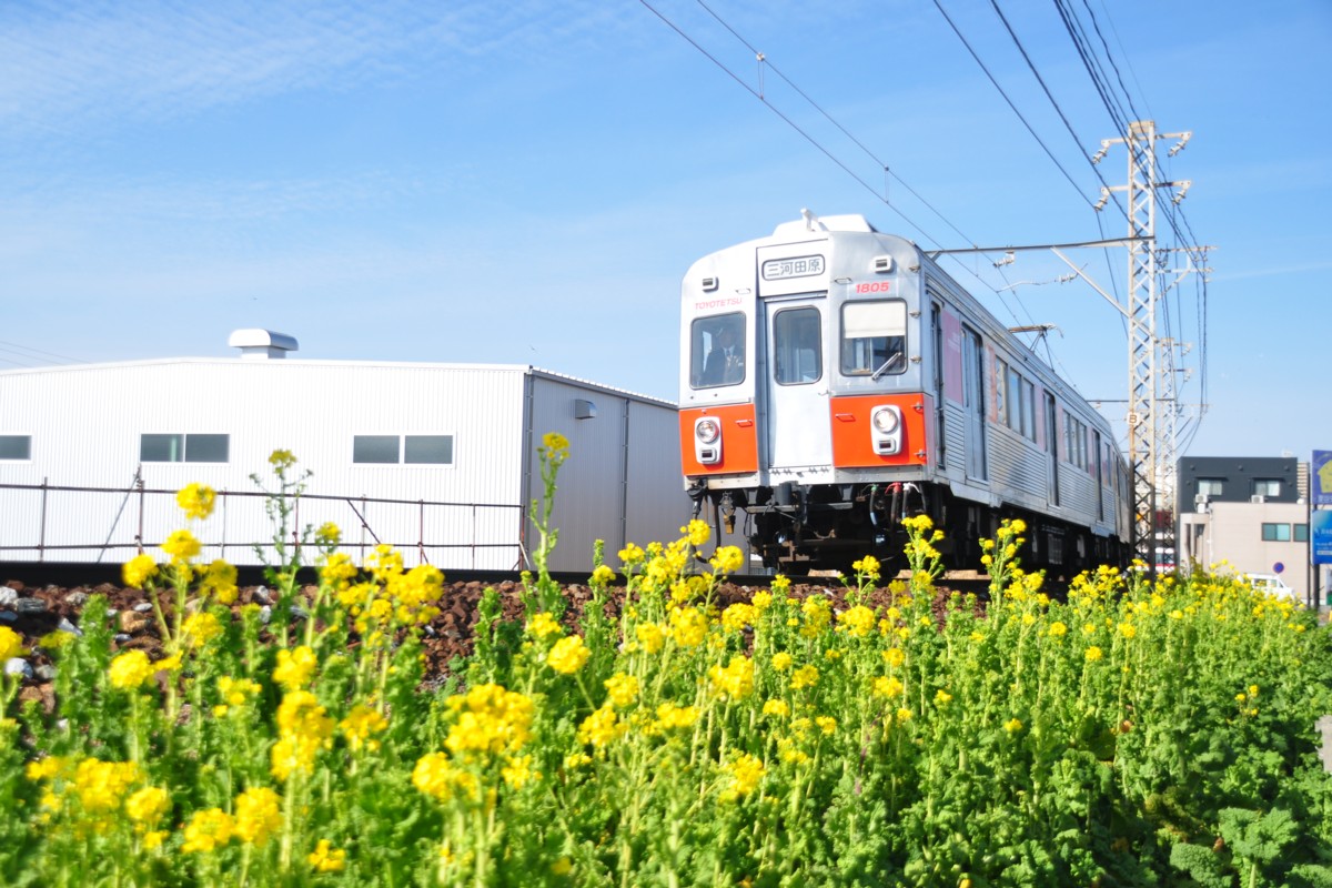 撮影・豊橋鉄道渥美線・柳生橋－小池