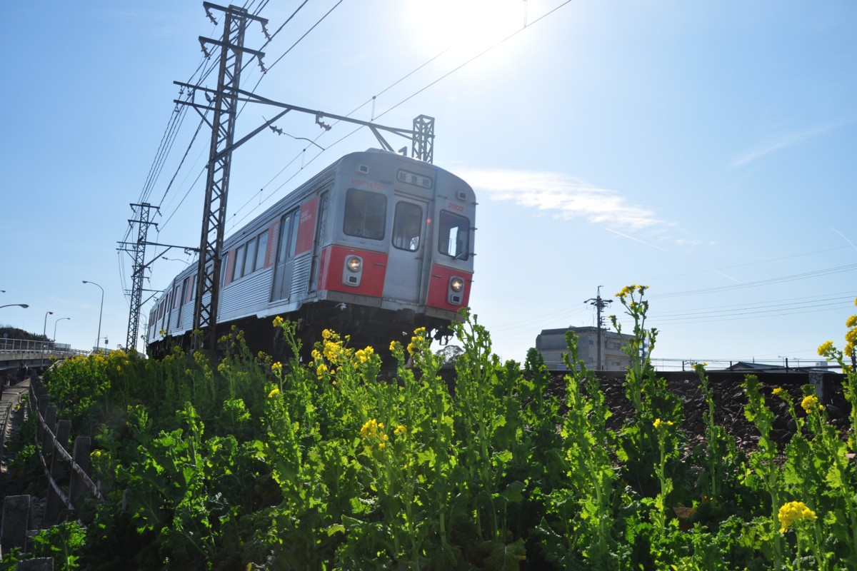 撮影・豊橋鉄道渥美線・柳生橋－小池