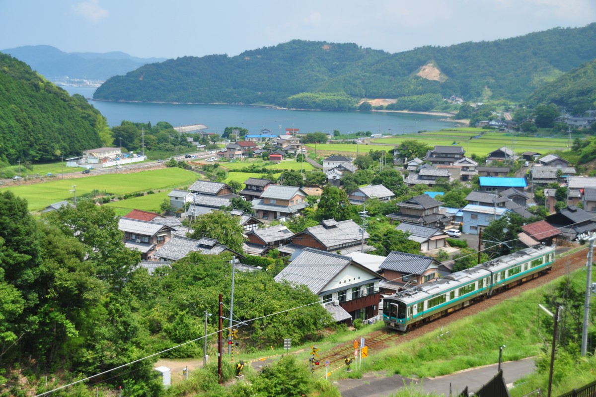 撮影・小浜線・勢浜