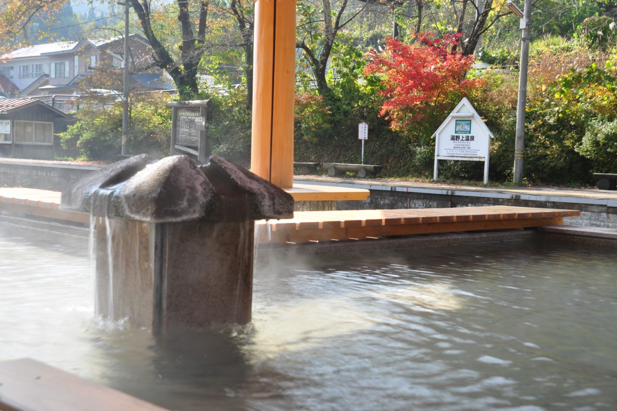 撮影・紅葉・会津鉄道・湯野上温泉