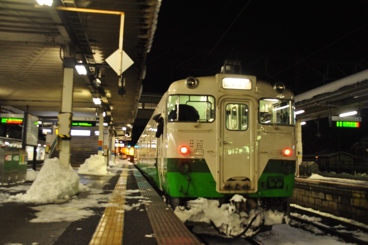 撮影・雪・夜・会津若松