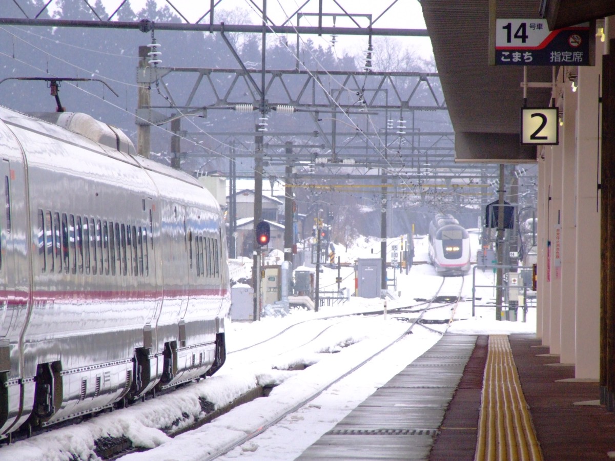撮影・雪・田沢湖線・角館