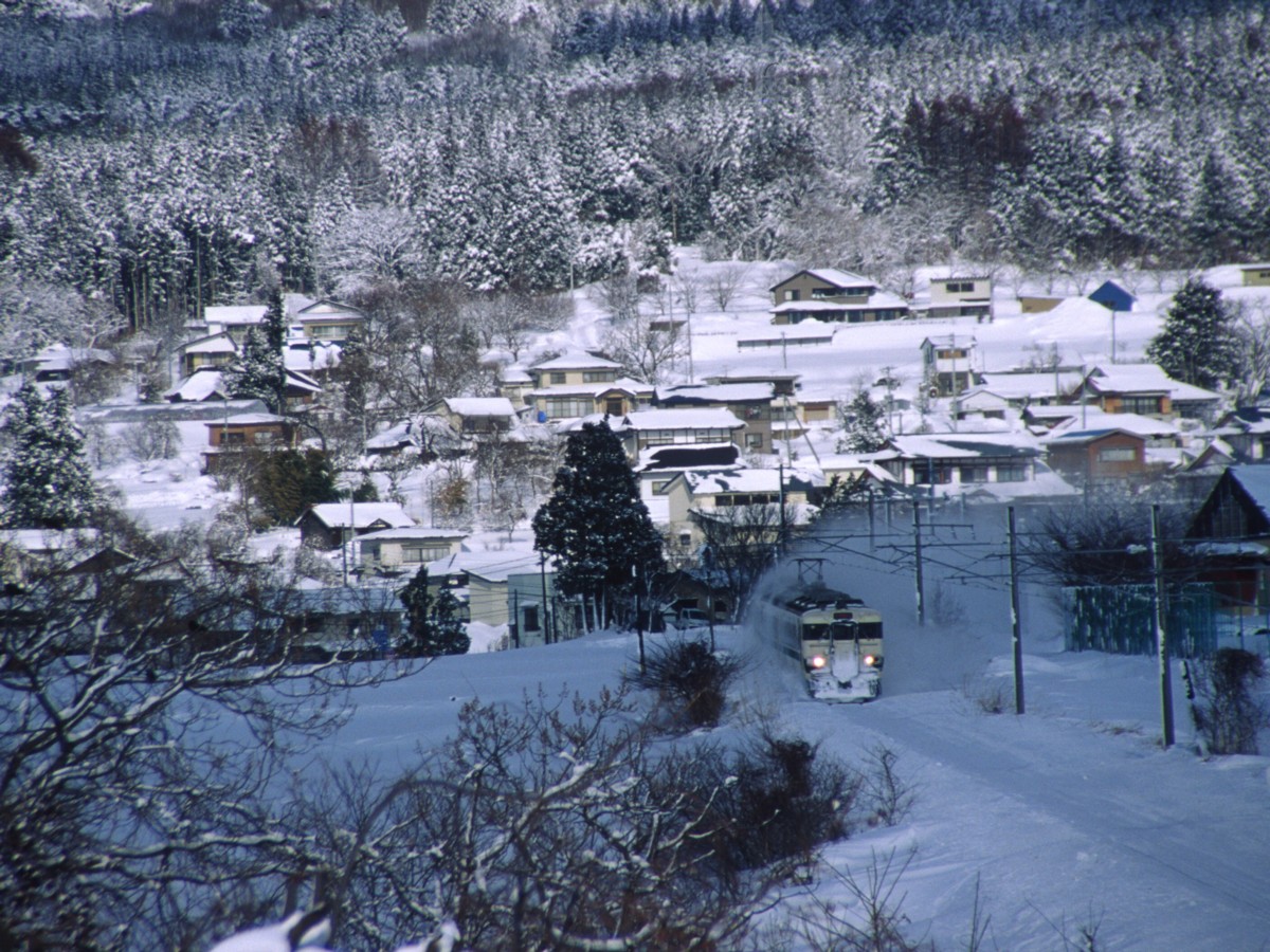 撮影・雪・磐越西線・磐梯町－東長原
