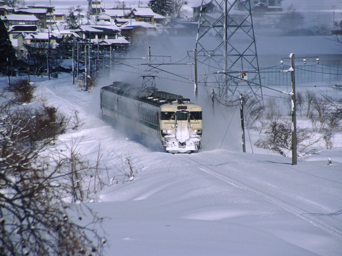 撮影・雪・磐越西線・磐梯町－東長原