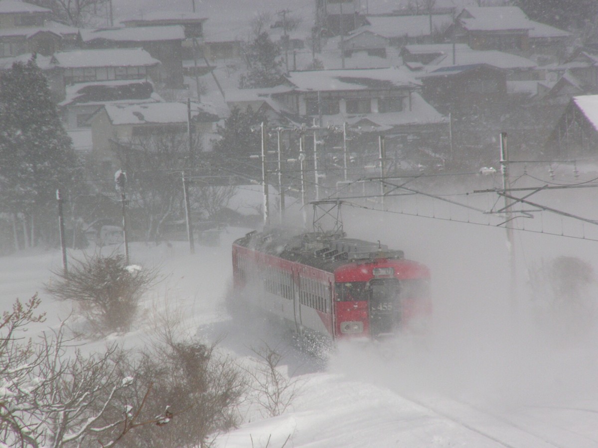 撮影・雪・磐越西線・磐梯町－東長原