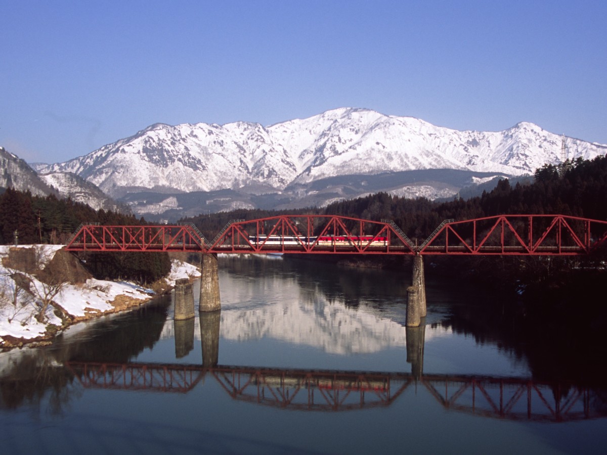 撮影・雪・磐越西線・鹿瀬－日出谷