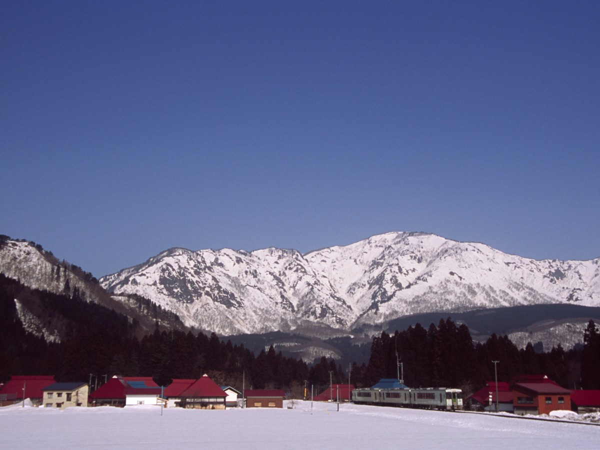 撮影・雪・磐越西線・鹿瀬－日出谷