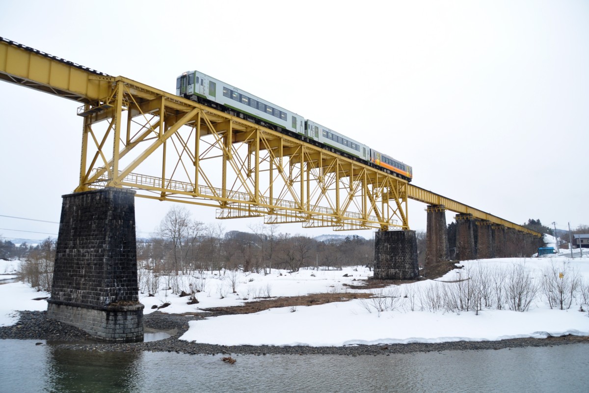 撮影・雪・磐越西線・喜多方－山都