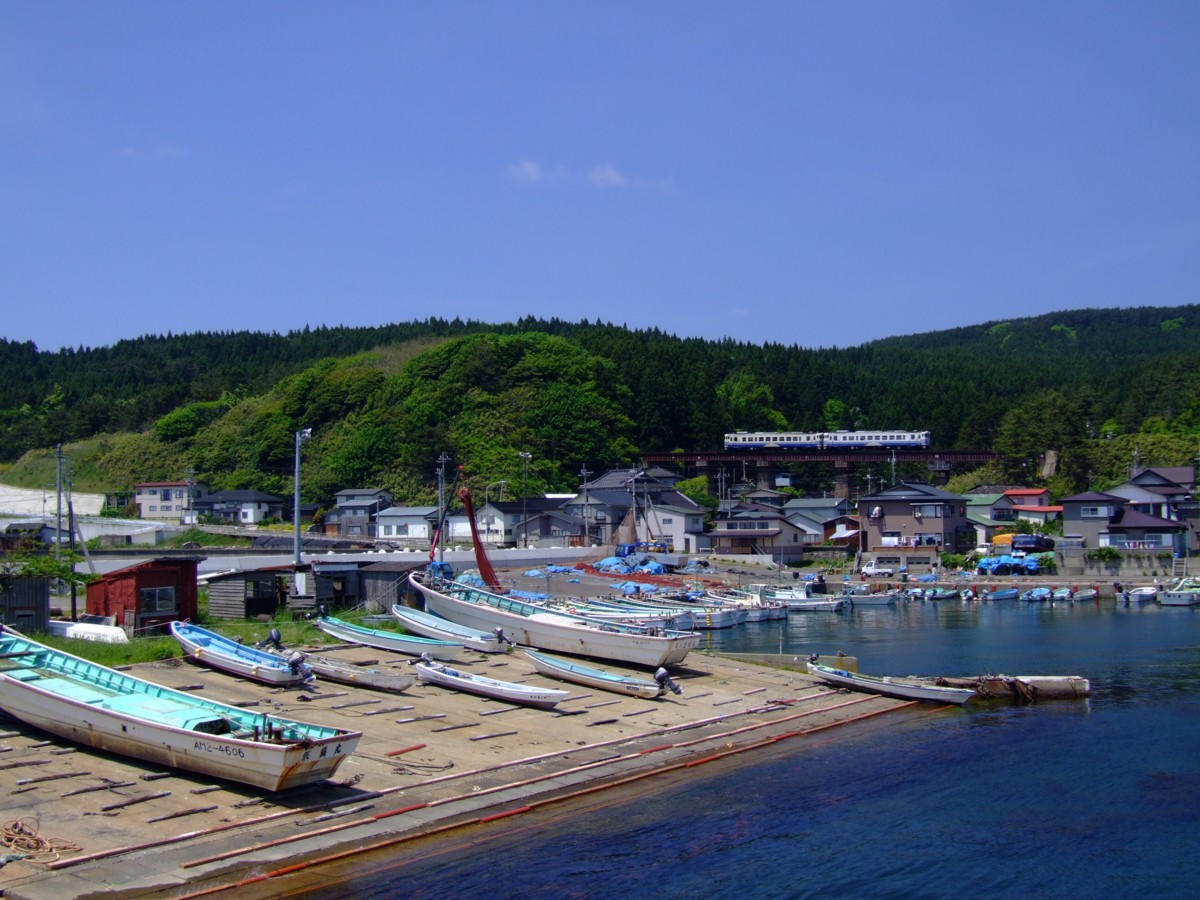 撮影・五能線・陸奥岩崎－陸奥沢辺