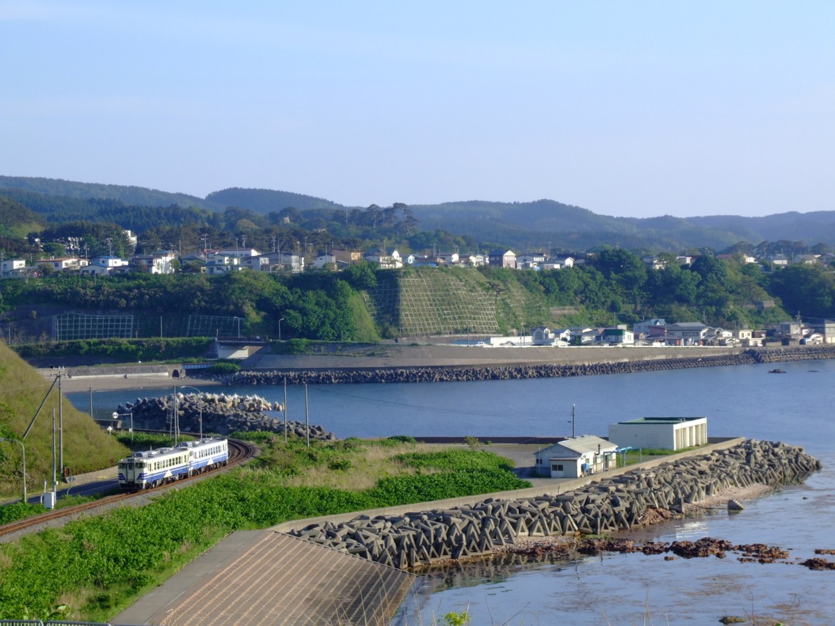 撮影・五能線・深浦－広戸