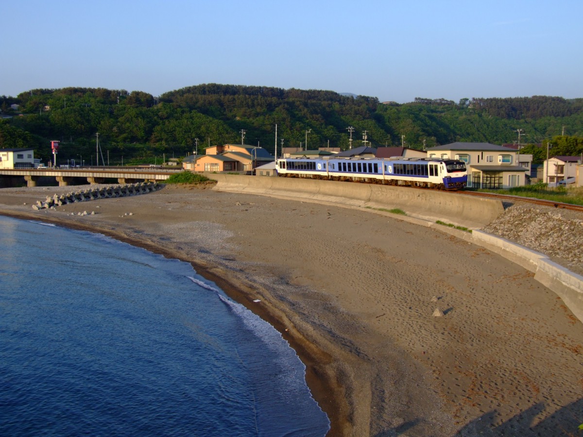 撮影・五能線・深浦－広戸
