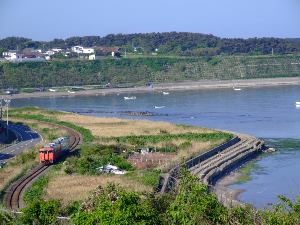 撮影・五能線・風合瀬－大戸瀬