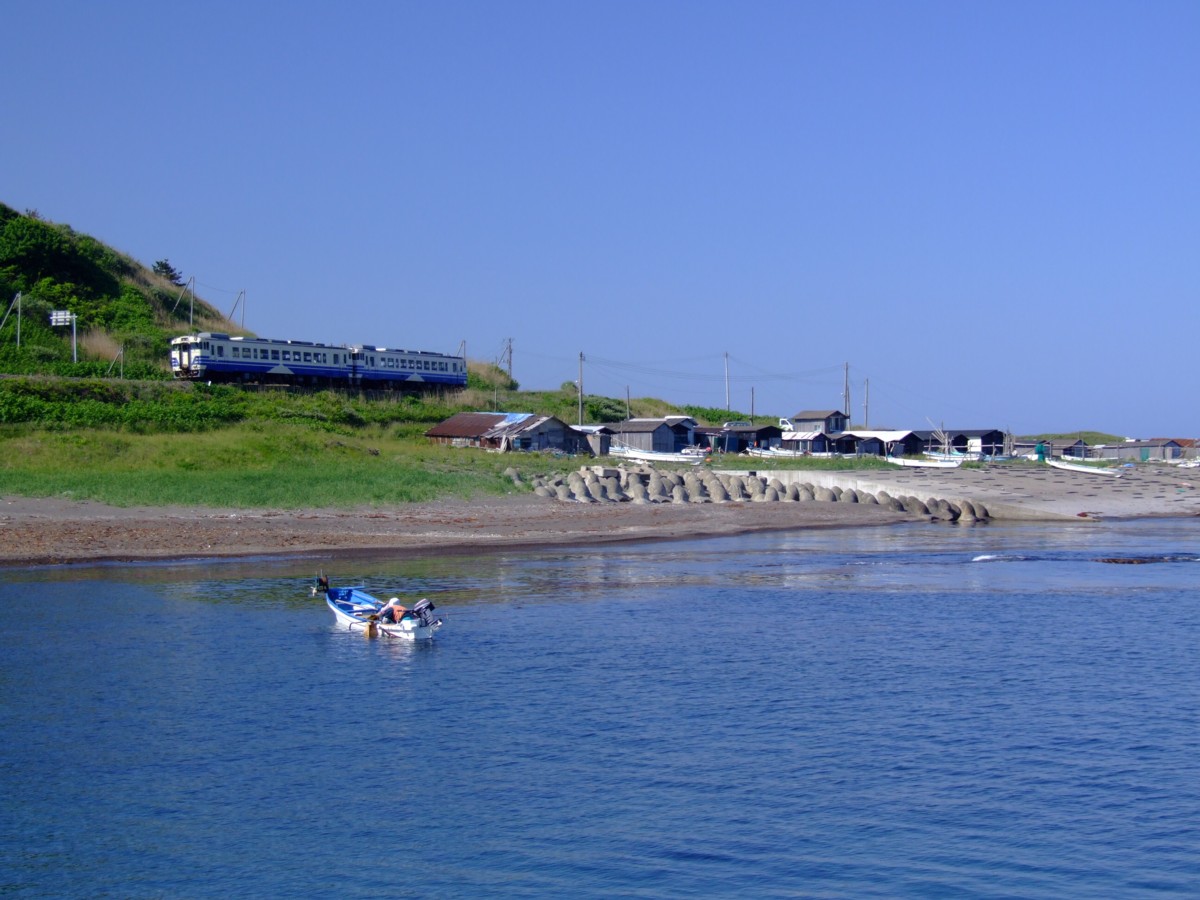撮影・五能線・風合瀬－大戸瀬