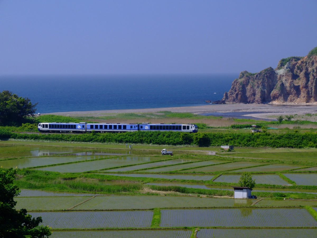 撮影・五能線・広戸－追良瀬