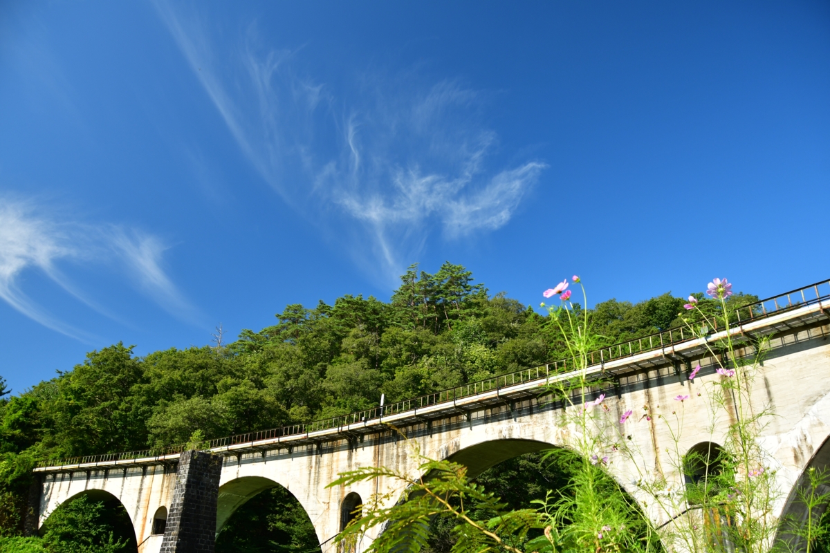 鉄道写真・秋・撮影地：釜石線・宮守－柏木平