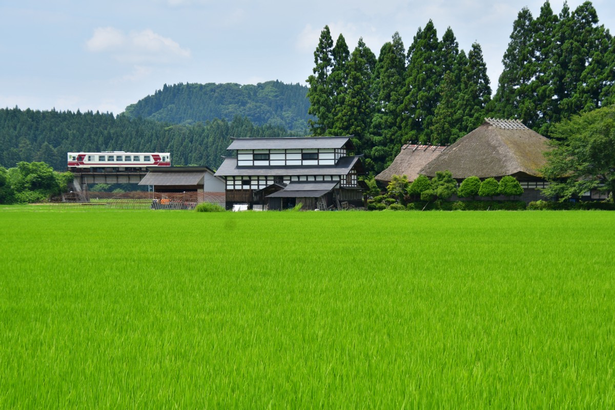 鉄道写真・撮影・秋田内陸縦貫鉄道・内陸線・角館－羽後太田