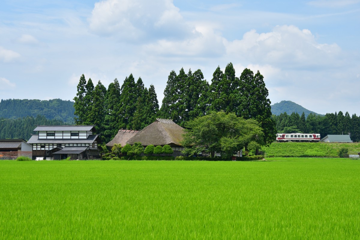 鉄道写真・撮影・秋田内陸縦貫鉄道・内陸線・角館－羽後太田