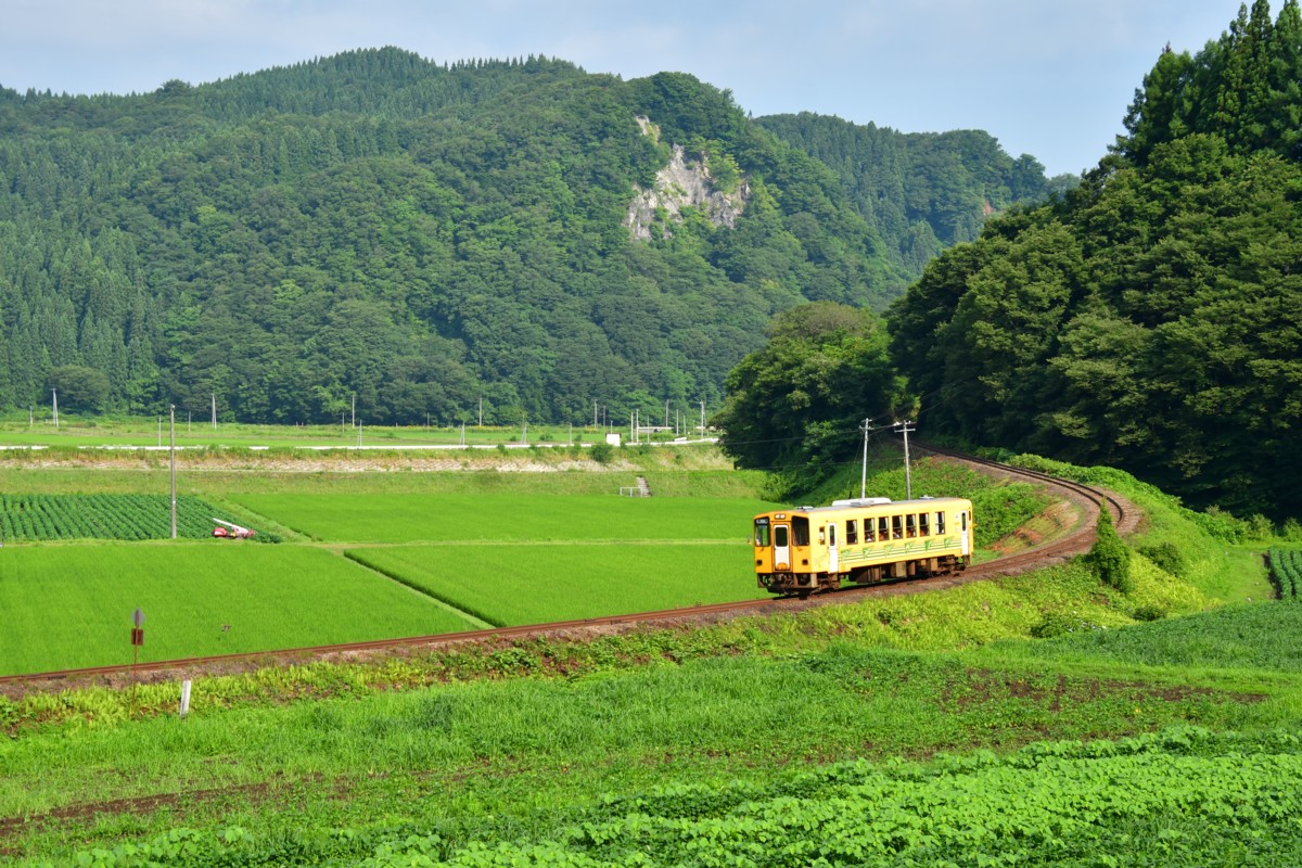 鉄道写真・撮影・秋田内陸縦貫鉄道・内陸線・小渕