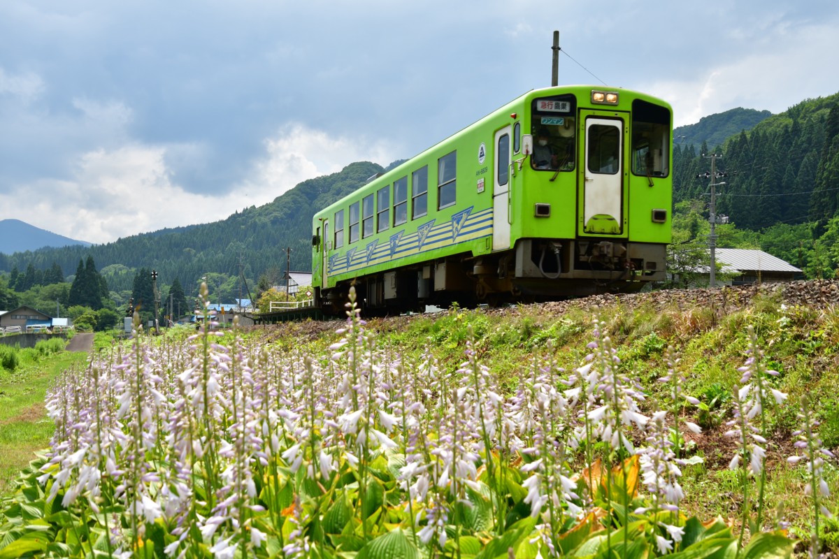 鉄道写真・撮影・秋田内陸縦貫鉄道・内陸線・笑内
