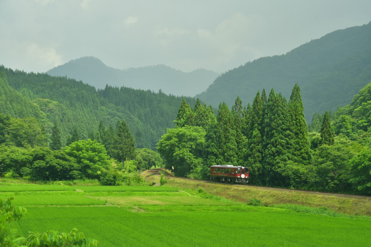 鉄道写真・撮影・秋田内陸縦貫鉄道・内陸線・阿仁マタギ－奥阿仁