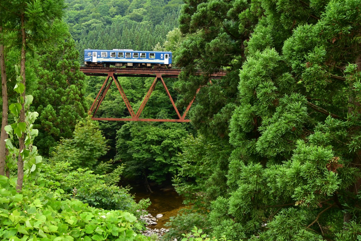 鉄道写真・撮影・秋田内陸縦貫鉄道・内陸線・奥阿仁－比立内