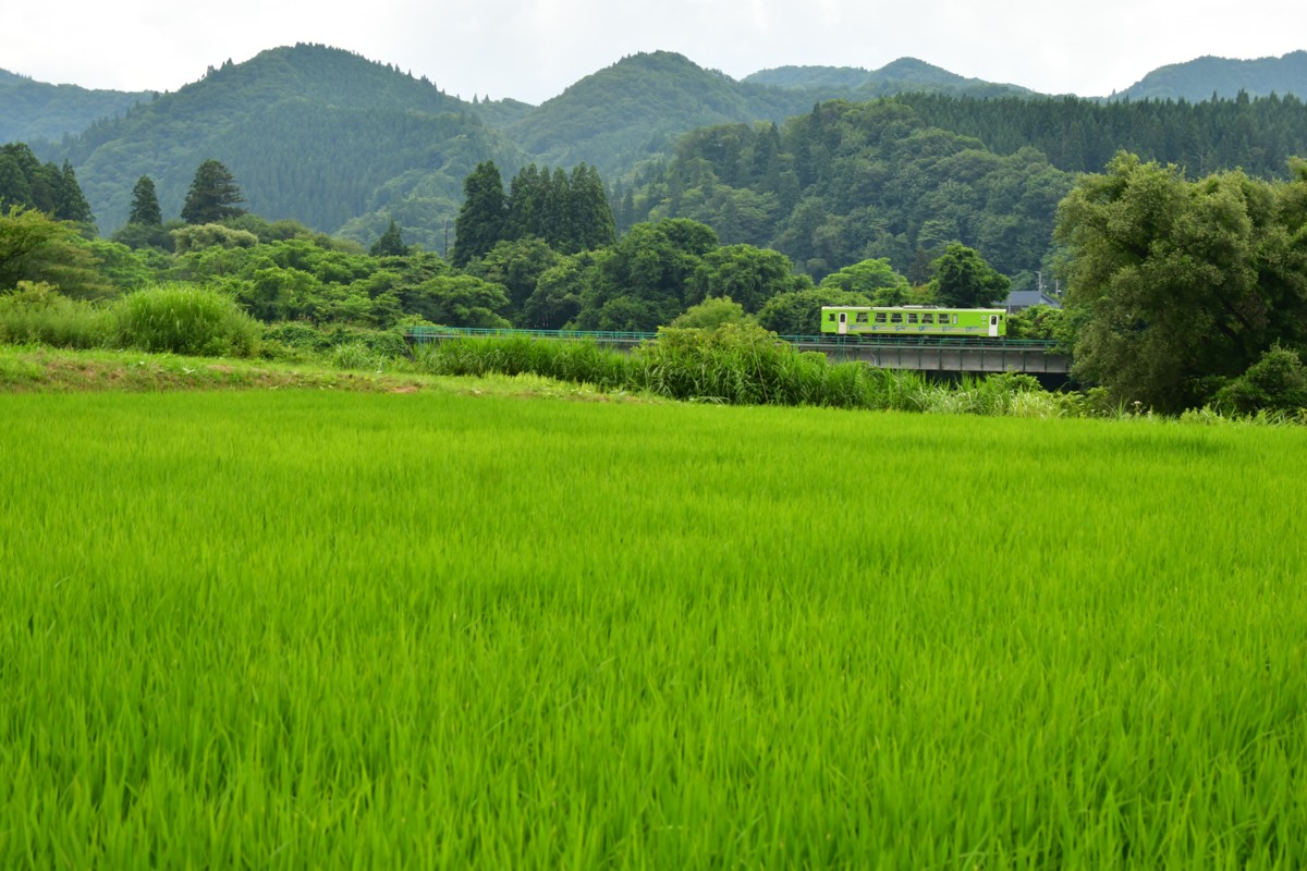 鉄道写真・撮影・秋田内陸縦貫鉄道・内陸線・松葉－羽後中里