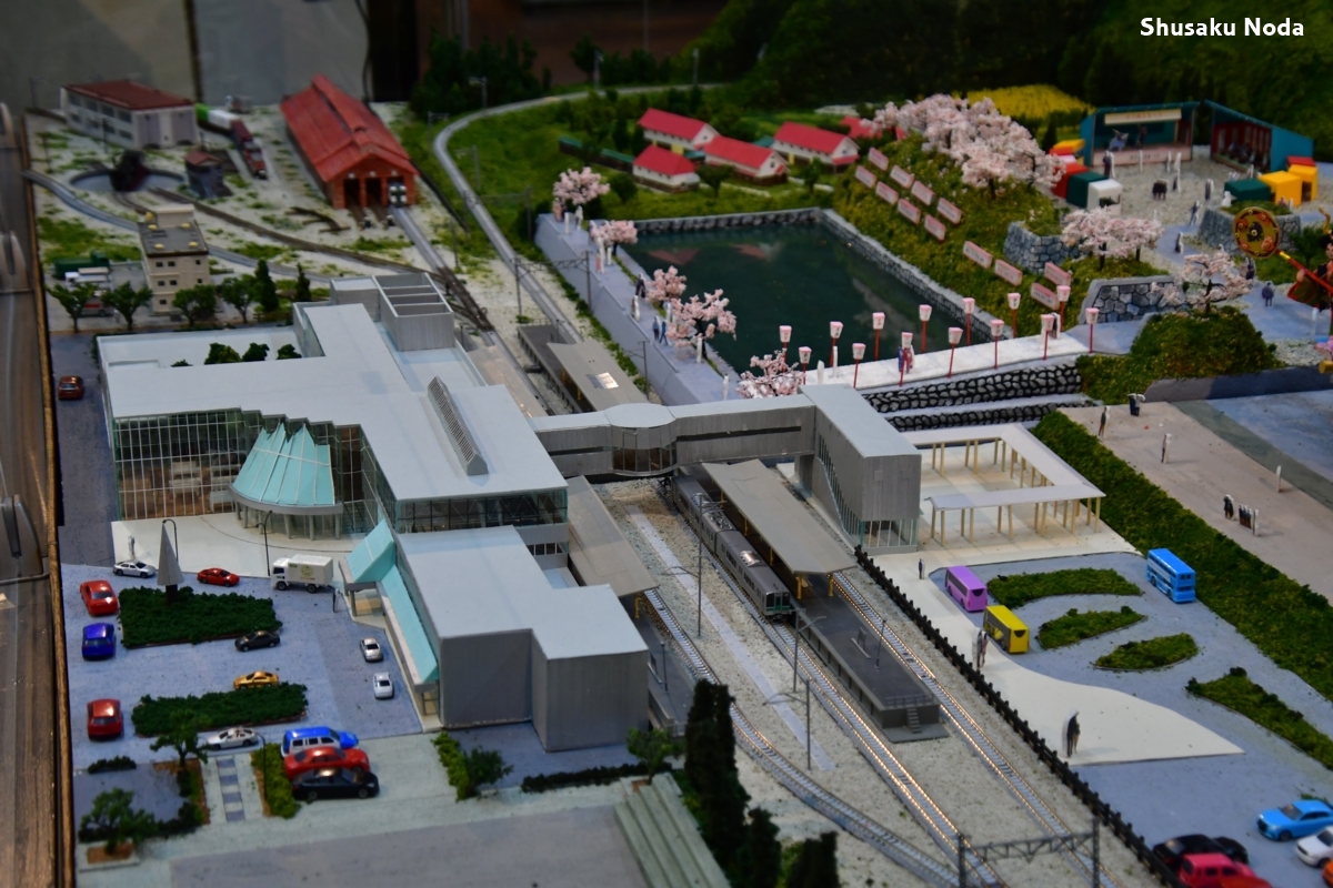 新庄駅ゆめりあ鉄道ギャラリー