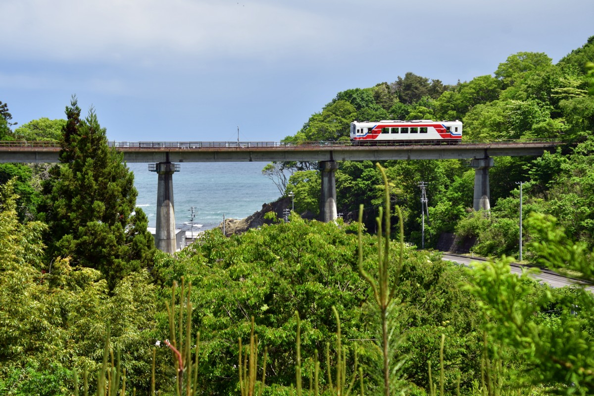 鉄道写真・撮影・三陸鉄道・堀内－野田玉川